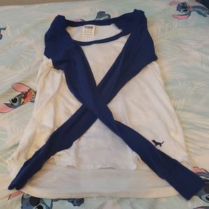 NWOT Victoria Secret Pink Baseball Tee